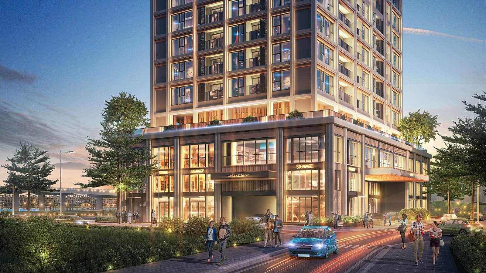 shophouse khối đế Taseco Land Trung Văn