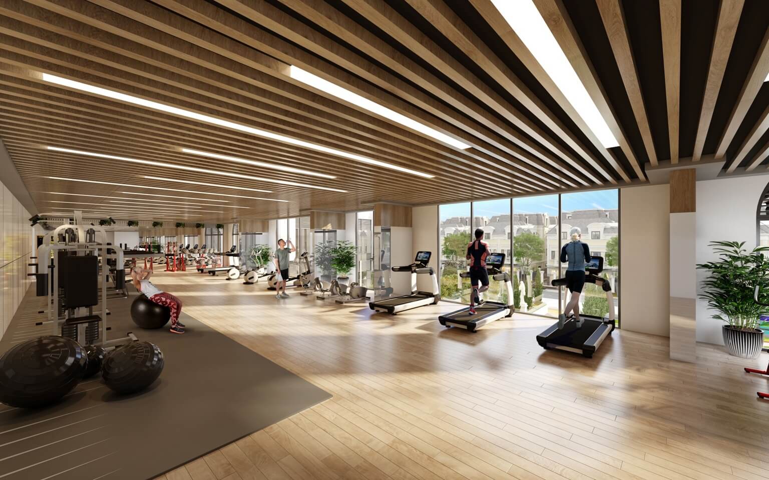 tiện ích dự án chung cư Taseco Land Trung Văn