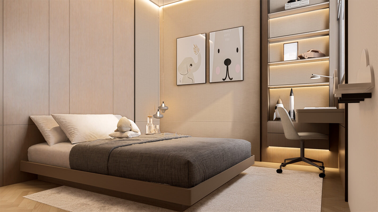 nội thất căn hộ taseco giải phóng